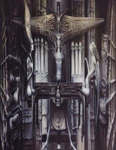 Art Poster Hr Giger Li II Fabric poster 40quot x 24quotDecor066661129