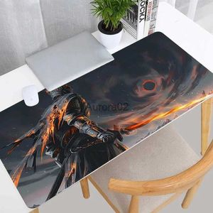 Mouse Pads Wrist Rests XXL Mousepad Gamer Gaming Mouse Pad Computer Accessories Keyboard Laptop Padmouse Speed Desk Mat Mouse Pad Gamer Dark Souls YQ231117