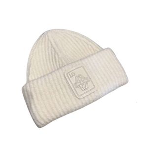 Loewees beanie designer toppkvalitet hatt beanie färg broder hatt lyx ventilat stickad hatt charm varm klassisk höst vinter elegans mångsidig