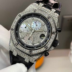 Audemap Royal Watch Waterproof Wristwatch BP Factory Designer Diamond Inlaid Precision Automical Mens Watch 42mm Mens Luxury Watches Lomens Wrist WATC