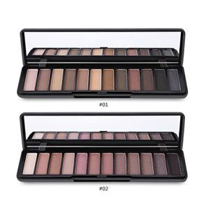 12 cores Smokey Eye Makeup Sombra Shimmer Paletas de sombras terrosas e esfumaçadas Paletas de maquiagem 4379378