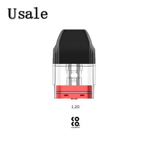 Uwell Caliburn Koko Pod Cartridge 2 ml kapacitetstank med 1,2Hm spolfyllningsbar atomizer 100% autentisk