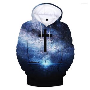 Men's Hoodies Christian Jesus Hoodie 3D Printed Unisex Love Streetwear Cross Oversized