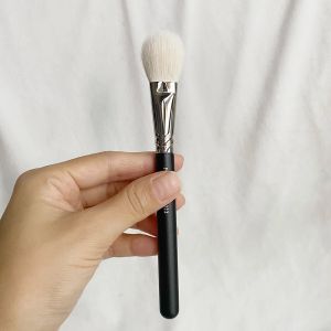 Make -up Pinselbürstenbürsten Flüstern kleiner Wange 133 - Weiche flauschige natroale Ziegenhaar für errötende Pulver Kosmetik Q240507