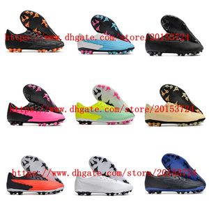 Buty piłki nożnej Przyjazd męskie małe korki Phantom GX Academy AG Outdoor Football Boots