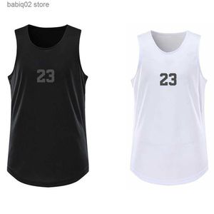 Men's Tank Tops 2021 New Compression Tights Gym Tank Tops Quick Dry Sleeveless Sports Shirt Men Fitness Clothing Summer Cool Men's Running Vest T230417