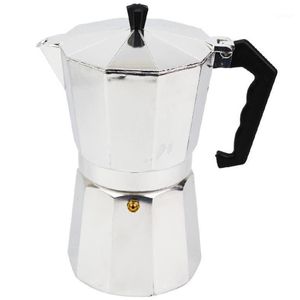 Cafeteira pote 3 6 9 12 xícaras pote de café expresso de alumínio moka cafeteira moka espresso latte percolador fogão top1305q