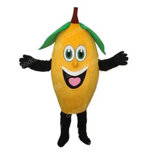 Christmas Fruit Lemon Mascot Costume Top Quality Halloween Fancy Party Dress Cartoon Character Outfit Suit Carnival Unisex Outfit Advertising Props