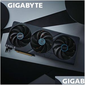 モニターギガバイトRTX 4080グラフィック16GBイーグルGDDR6XビデオカードNVIDIA 40シリーズ22400MHz PCI Express 4.0 16X New Drop Delivery Compu DH8GH