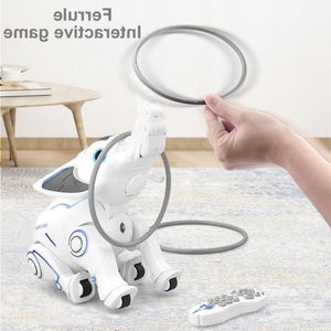 Freeshipping pilot Elephant Rc Robot Interactive Children śpiewanie tańca słoni Smart Robot Early Education for Kids to Fefp