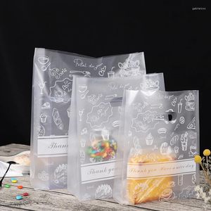 Geschenkpapier, 50 Stück, Kunststoff-Tragetaschen, Danke, Keks, Süßigkeiten, Brotbeutel, Verpackung für Schmuckbeutel, Hochzeitsgeschenk, Dekoration