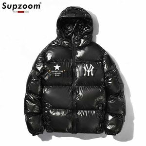 Męskie Parkas Supzoom Nowy przyjazd Najlepszy moda Hip Hop Druku