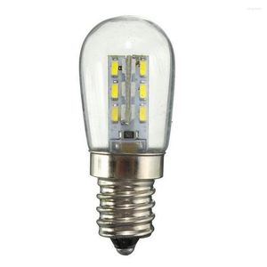 220/AC110V Светодиодная лампа E12 SMD 24 высокая яркость стеклян