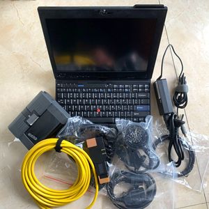 V2024.01 BMW ICOM A2 B CのX201Tラップトップ8G I7エキスパートモードHDD/ SSDの診断プログラミングツール