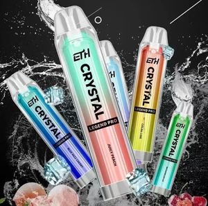 Original ETH Crystal Legend Pro 4000 Puffs E-Zigaretten Mesh Coil Einweg-Vapes Pen 20 Geschmacksrichtungen 2 mg vorgefüllte Pods 10 ml E-Liquid