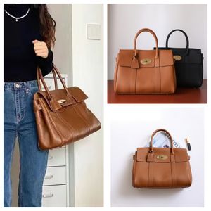 Дизайнерская сумка Mulberry плеча модная женская коричневая розовая Nlack британский бренд сумки кожаные сумки для юристов Borsa Bayswater портфели сумка