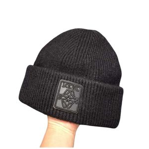 Loewees gorro designer de alta qualidade chapéu de malha gorro boné masculino e feminino ajuste chapéu cashmere crânio chapéu moda ao ar livre