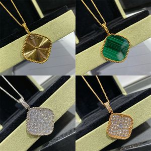 Luxury Fashion Classic Four Leaf Clover Neckor Pendants