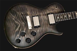 최고의 중국 기타 리드 개인 재고 Singlecut Charcoal Burst PRS 전기 기타 OEM 악기 258