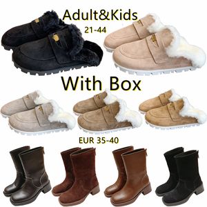 Дизайнерские пушистые зимние сапоги, мини-женские зимние меховые тапочки, шерстяные туфли до щиколотки, женские и мужские туфли на платформе, замшевые удобные осенне-зимние размеры 35-40
