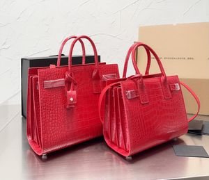 NOVAS TODAS RED RED RED CLAGA DE TOTA DE TOPA DE QUALIGADA MULHERES BANDO DE ORGANÇAS Bolsas de órgãos Crossbody Shop Bolsa de designer bolsa de bolso multi -bolso genuíno grande capacit 2size