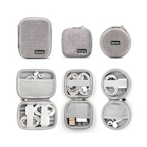 Portable Earphone Storage Bag Data Cable Organizer Bag Multifunctional Digital Gadgets Case Charger Protective Cover