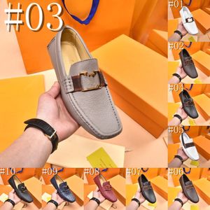 90model 2024 أحذية جلدية غير رسمية جديدة للرجال العلامة التجارية الفاخرة عالية الجودة من جلد الغزال المصمم المتسكع