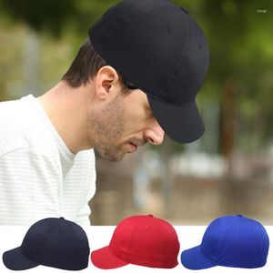 Cycling Caps Black Solid Color Baseball Casquette Hats Fitted Casual Gorras Hip Hop Dad For Men Women Unisex