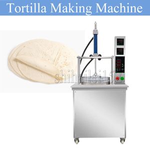 Automatische Crêpe Thin Rotary Pancake Maker-Maschine, kommerzielle Chapati-Tortilla-Roti-Maschine