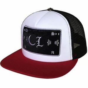 Çapraz çiçek tasarımcısı kaps Beyzbol kalpleri Erkekler Snapbacks Mavi Siyah Kadın Şapkalar Yüksek Kaliteli Marka CHAP 23SS Chrome G7VM#