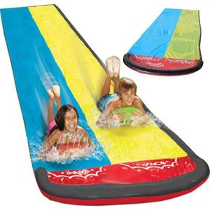 Pooltillbehör spel Center Backyard Children Adult Toys Inflatable Water Slide Pools Kids Summer Gift Outdoor276C