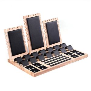 Jewelry Boxes Fashion Tray Organizer Necklace Earring Pendant Display Plate Ring Storage Rack 231117