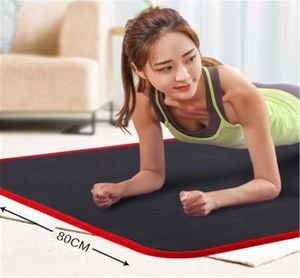 1838010CM EVA THOWHESS NONSLIP YOGA MAT Sport Gym Soft Pilates Mats fällbara för kroppsbyggande fitnessövningar utrustning1302899