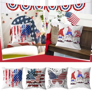 Pillow Case Body Pillows 4PC Butterfly Independence Day Pillowcases Living Room Sofa Bedroom Decoration Cushions