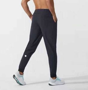 Lulus Männer Hosen Yoga Outfit Sport Schnell Trocknend Kordelzug Gym Taschen Jogginghose Hosen Mens Casual Elastische Taille Yoga Hosen lu