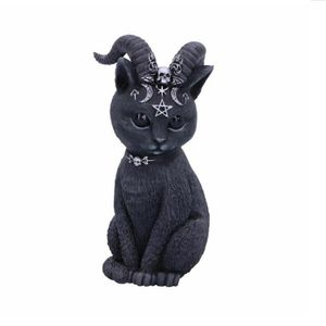 Mitologia gotica Statua animale Resina Cerberus Mago Mago Cat Figurine Ouroboros Griffin Miniature Tavolo Ornamento Decorazioni per la casa