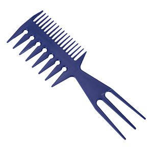 Professional Double Side Tooth Combs Fish Bone Shape Hair Brush Barber Hair Dyeing Cutting Coloring Brush Man Hairstyling Tool Styling Tools AppliancesCombs Hair