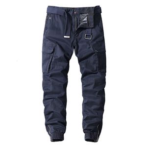Calça de calça masculina Calça de carga Homem Hip Hop Streetwear Jogador Pant Fashion Troushers Multi-Pocket Casual Joggers Sortpants Men calças 230418