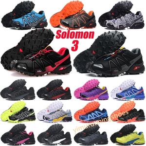 2024 Laufschuhe Speed Cross 3.0 III CS Herren Schwarz Rot Weiß Dunkelblau Apfelgrün Gelb Herren Trainer Outdoor Sports Sneakers 40-46 L1