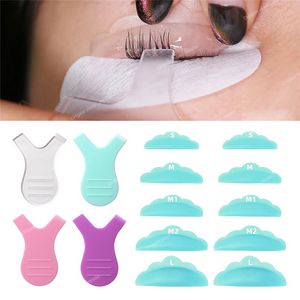 5Pair Curlers Curl Silicone Pads Set Eyelash Lifting Kit Accessories Y Eyelashes Brush Clean Comb Eye Lash Extension Perm Tools Makeup Tools AccessoriesFalse