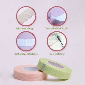 3/5 pezzi di estensione delle ciglia patch che non perdono il nastro bianco sotto il cuscinetto per gli occhi viene utilizzato per l'innesto di patch per ciglia strumento di trucco strumenti di trucco di carta accessorifalso