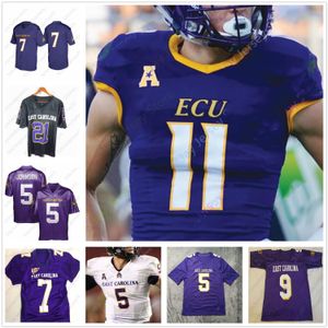 East Carolina Pirates 18 Norman Swindell 36 Roger Thrift 11 Blake Proehl 12 Holton Ahlers ECU Men Men Młodzieżowa piłka nożna zszywana koszulka