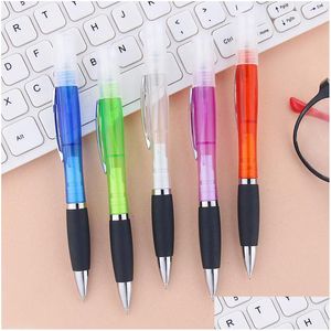 Ballpoint Pens Mini Sprayer Disinfection Pen Metal Clip Empty Tube Refillable Per Alcohol Hand Sanitizer Sterilizing Spray W0113 Dro Dhi5L