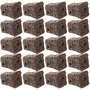 Flores decorativas 20 PCS Cultivo Hidropônico Soilless Block Solo