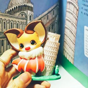 Blind Box Yoki Travel Around the World Blind Box Mystery Box Ciega Blind Bag Toy For Girl Anime Figure Surprise Box Cute Model Gift 230418