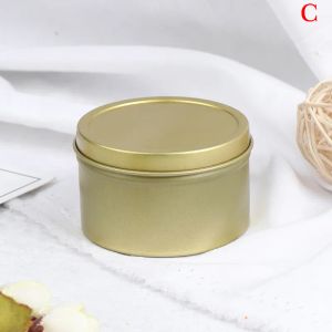 Wholesale Candle Jars 3oz 4oz with Lids Mini Tin Box Sealed Jar Packing Boxes Jewelry Candy Small Storage Cans Coin Earrings Headphones Gift Suitcase Containers