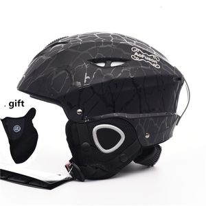Ski Helmets Brand Ski Helmet Integrally-Molded Professional Adult Snowboard Helmet Men Women Skating/Skateboard Winter Sports Helmets 231116