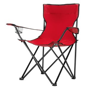 折りたたみ式の椅子バックパックビーチチェアフローティング釣り椅子小さなキャンプチェア80x50x50赤