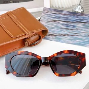 Sunglasses Brand Designer Clear Sexy Cat-Eye Female Sun Glasses Wild Protection UV400 Holiday Lesure Women Sunglasses CL40238U Q231120