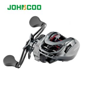 Carretel de pesca com mosca 2 carretel de fundição de isca 71 1 54 brine baitcaster 9bb engrenagem de bobina composta 231117